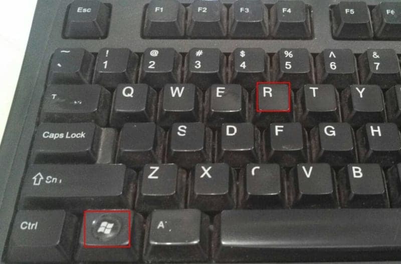 abrir executar windows atalho