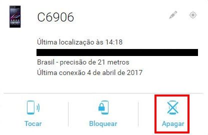 apagar dados android