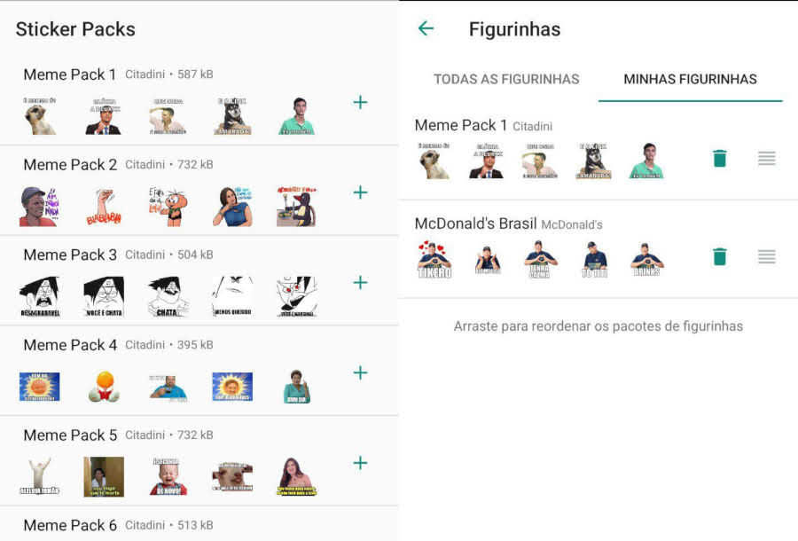 aplicativo add stickers whatsapp