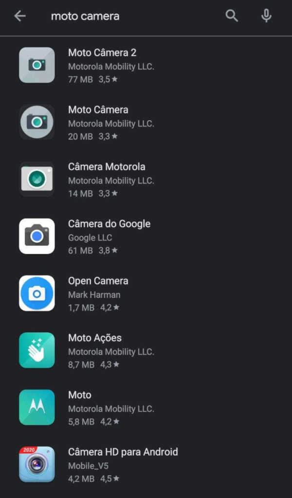 app motocamera