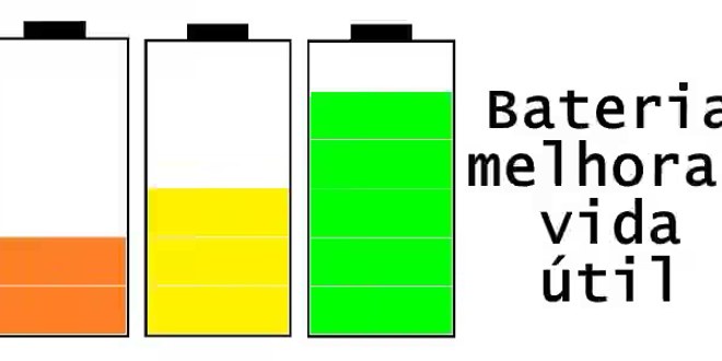 Bateria - melhorar vida útil