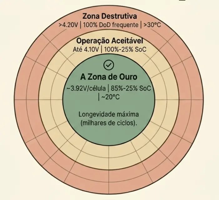 faixa ideal uso bateria