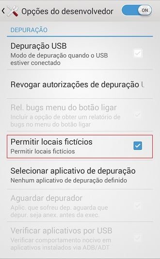 gps posicao fake