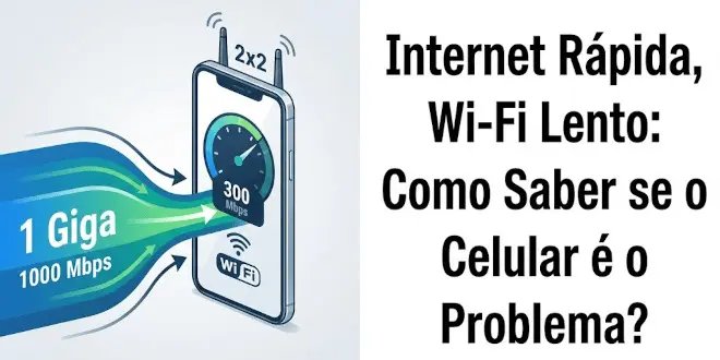 Internet Rápida, Wi-Fi Lento: Como resolver o Problema?