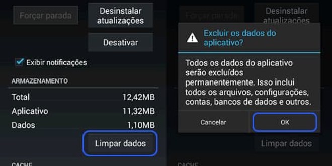 Apagar dados e limpar cache – Qual é a diferença?