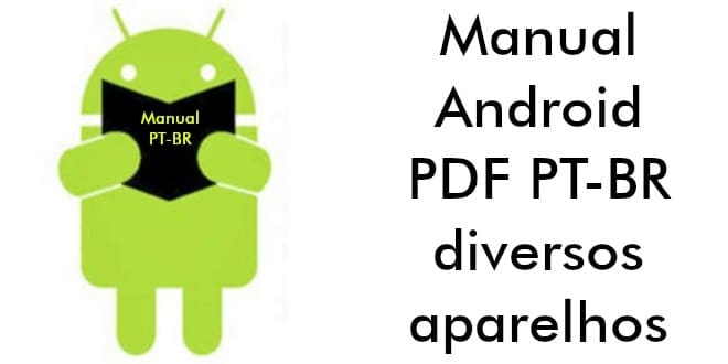 Manual Android PDF em português diversos aparelhos