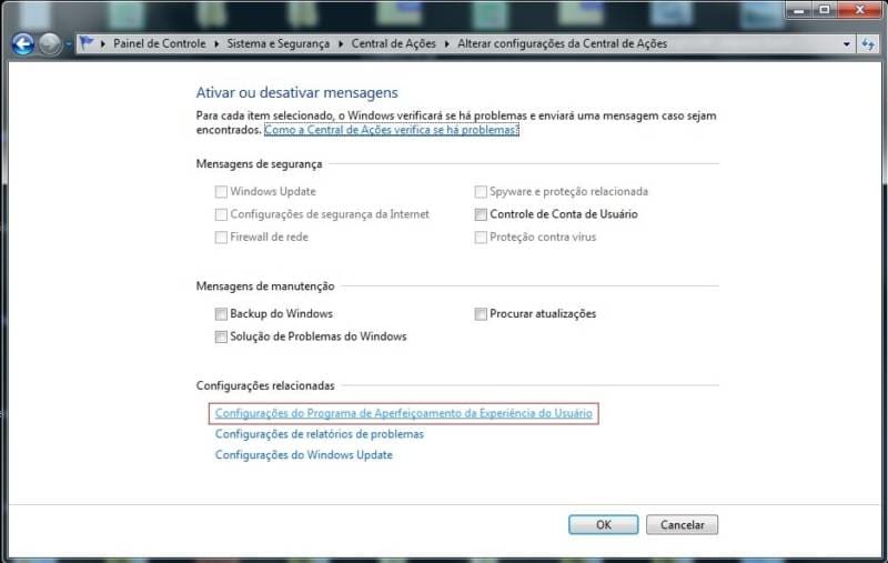 programa aperfeicoamento usuarios windows