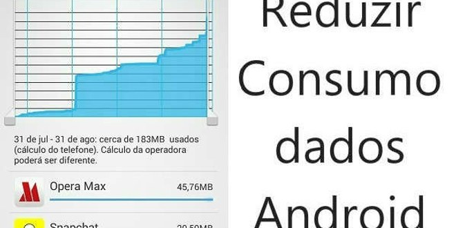 Como reduzir consumo de dados 3G android
