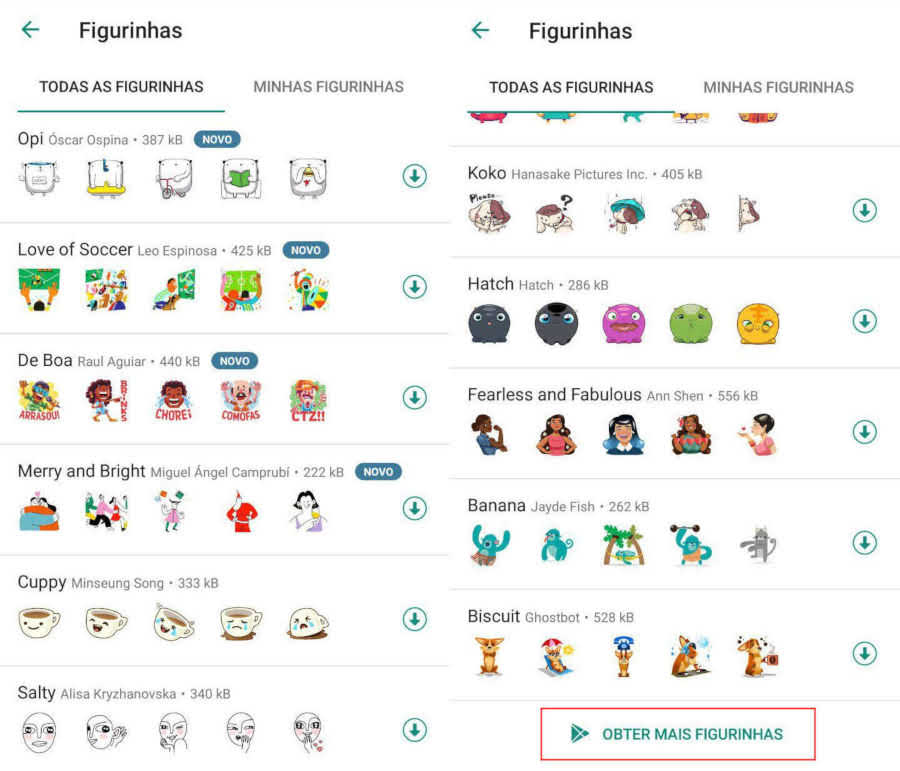 stickers whatsapp figurinhas adicionar