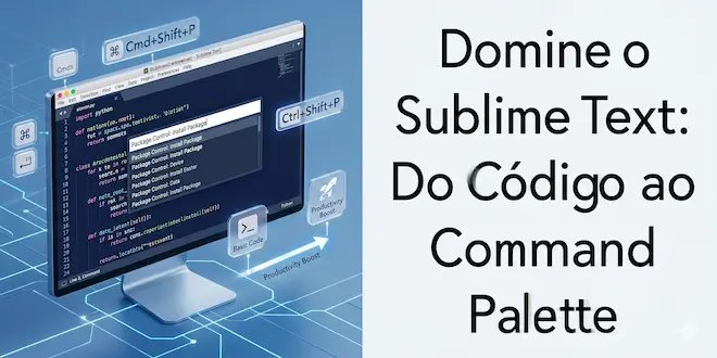Sublime Text: atalhos, edição em massa e truques que economizam tempo