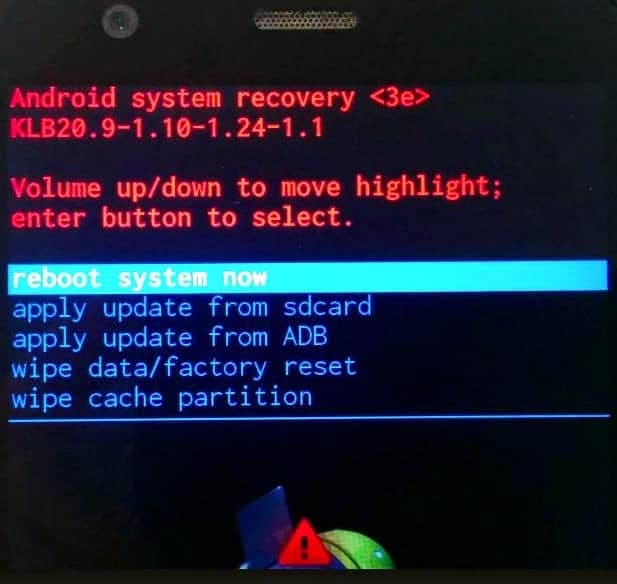 wipe recovery android original